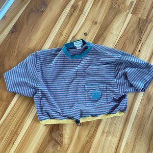 CUSTOM MADE VINTAGE WIMBLEDON CROP TOP